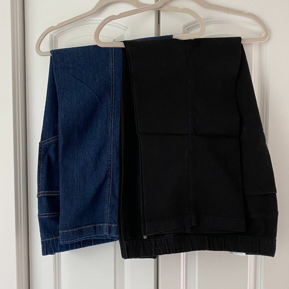 NWOT 2 Pair of JMS Just My Size by Hanes Woman's Plus Size Jeans - Picture 3 of 16